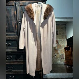 Vintage cashmere coat